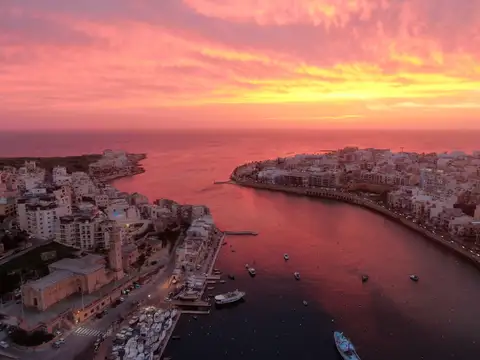 Marsaskala sunset view